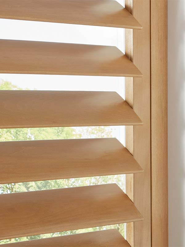 Provenance Hardwood Shutters Closeup