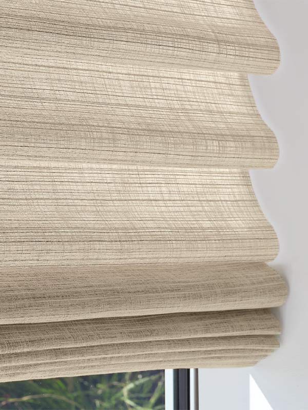 Vignette Roman Shades Closeup